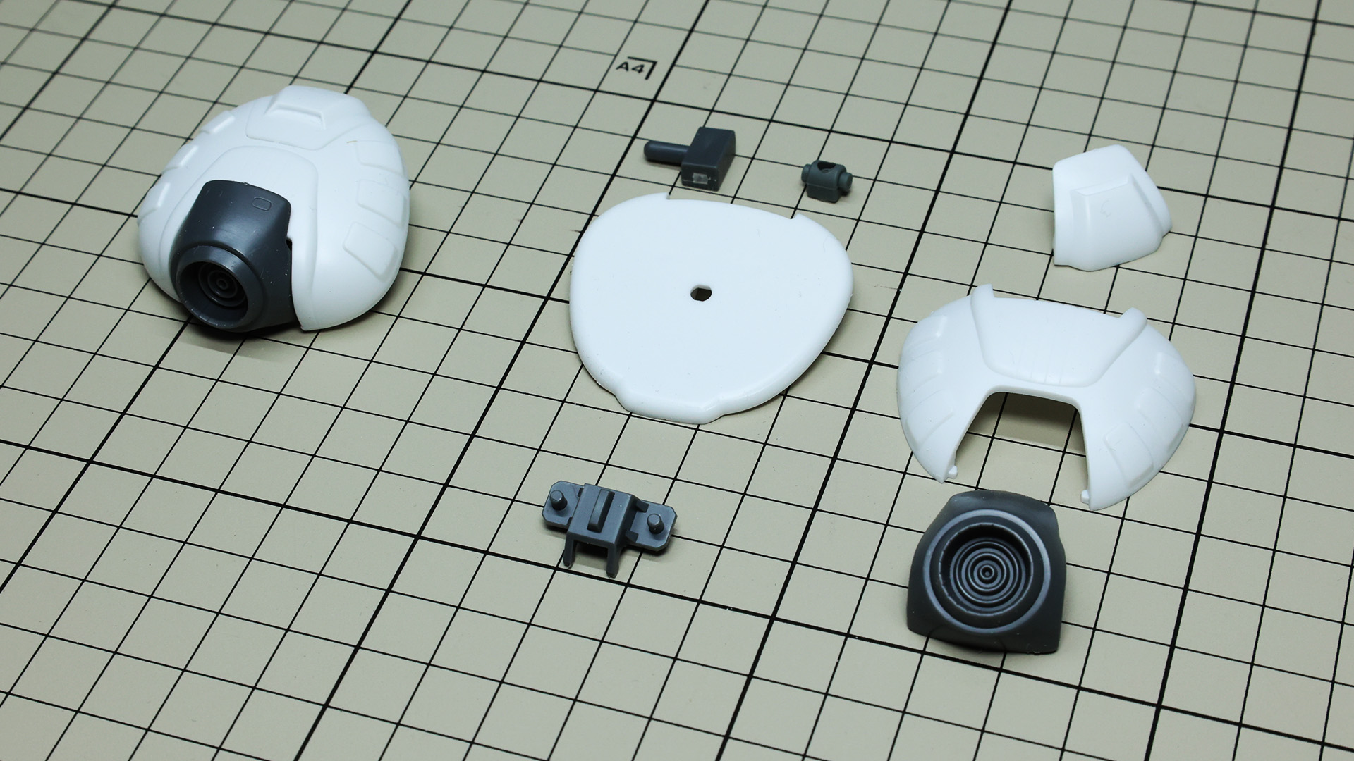 片側を組んでみました……なんとなくおにぎり感が……