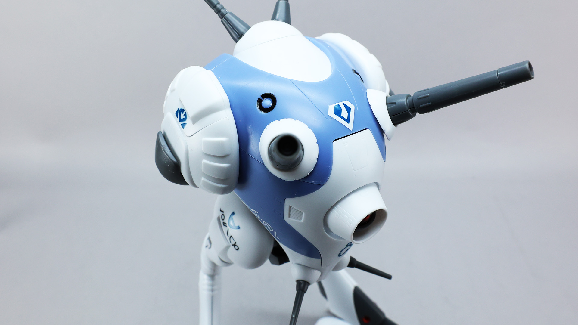 わかりにくいですが砲口内部も再現