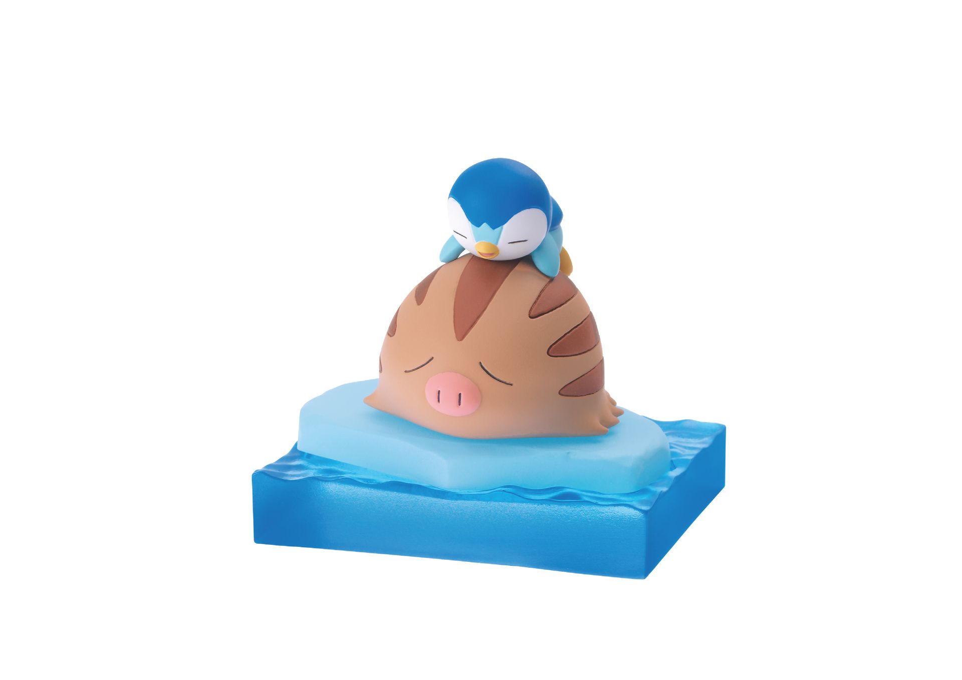 「氷の上でひんやりまったり」
