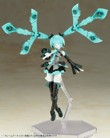 【新品】フレームアーティスト 初音ミク プラモデル フレームアームズ　1/100 フレームアーティスト 初音ミク｜フレームアームズ｜ロボット