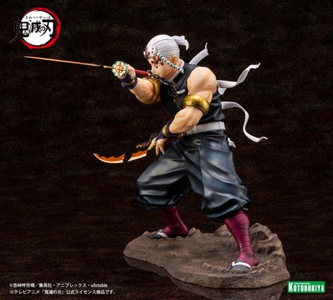 隆々とした筋肉に浮き出る血管！ 「鬼滅の刃」よりフィギュア「ARTFX J