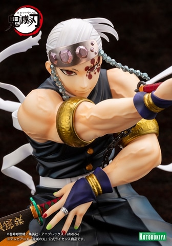 隆々とした筋肉に浮き出る血管！ 「鬼滅の刃」よりフィギュア「ARTFX J