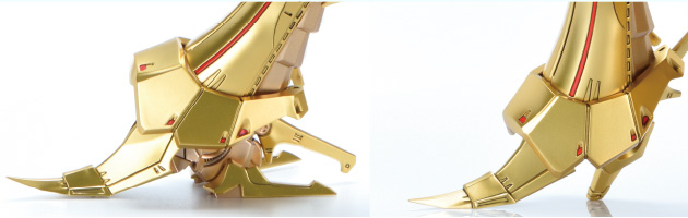 脚部は通常時のヒールとバスターランチャー展開時のヒールの選択式