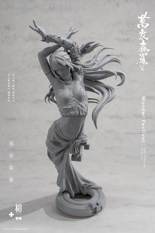 儚げな表情が魅力的。ガレージキット「Aphrodite 2」予約受付中