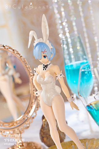 リゼロ」よりレムが白バニー姿でフリューのプライズに登場