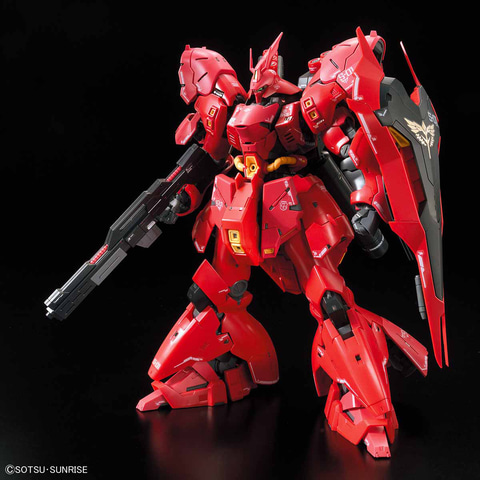 サザビーに新たな武装が！ 「実物大ν（ニュー）ガンダム立像 壁面演出