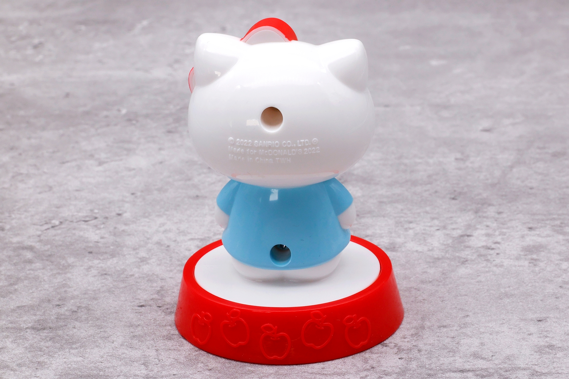 こちらがハローキティのスタンプを後ろから見たところ