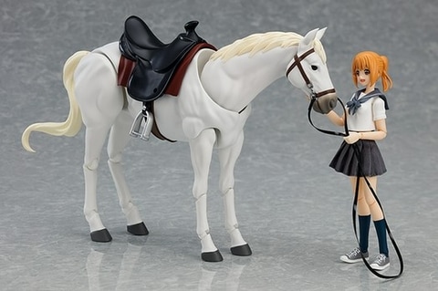 figmaを騎乗できるフィギュア「馬」4種登場! 予約開始 - HOBBY Watch