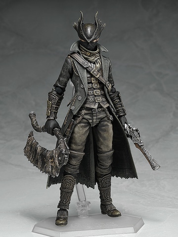 【新品未開封】figma　狩人（特典付き）＆武器セット Bloodborne」より可動フィギュア「figma 狩人 The Old Hunters
