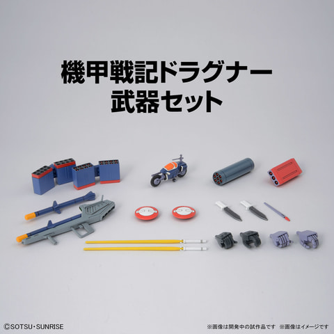 プラモデル「1/144 機甲戦記ドラグナーセット1」が4月23日発売