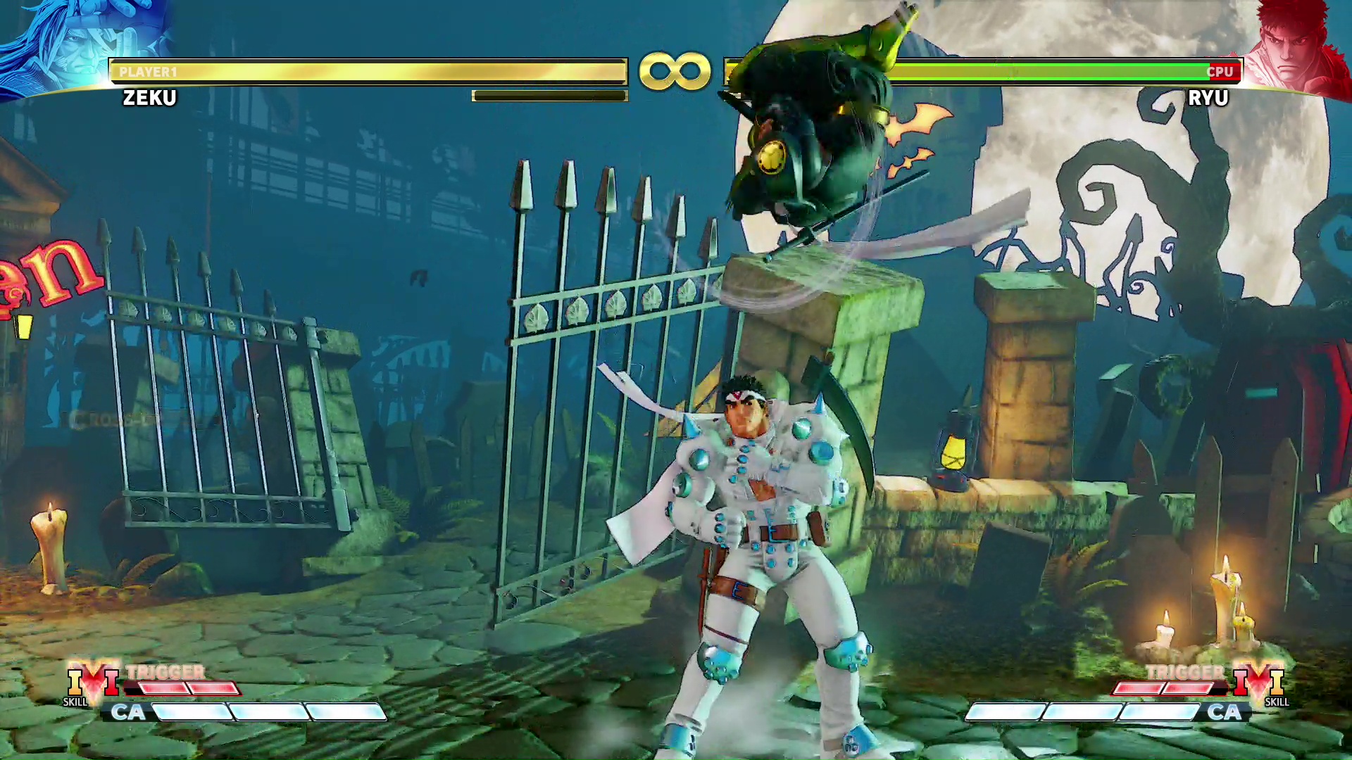 両手のマグネットで不安定なポーズでも楽に支えられる