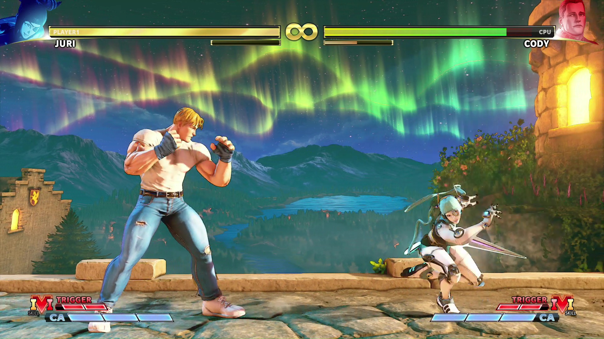 バイオレンスに満ちた、ジュリのアクションもバッチリ再現