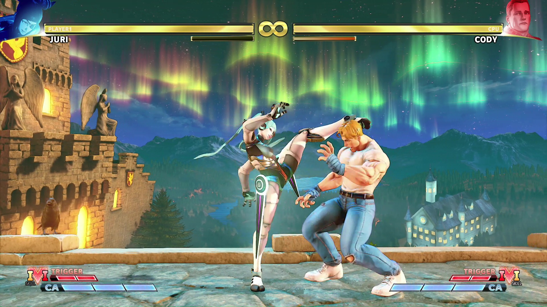 バイオレンスに満ちた、ジュリのアクションもバッチリ再現