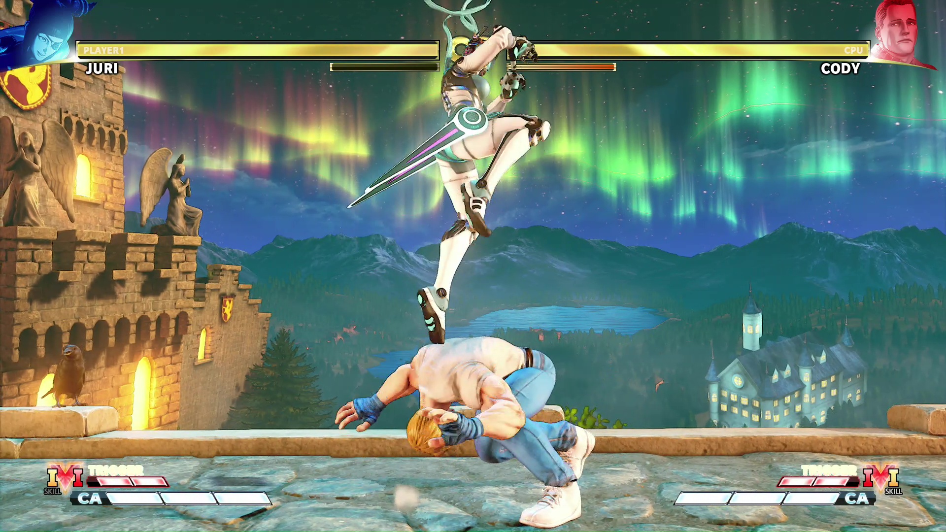 バイオレンスに満ちた、ジュリのアクションもバッチリ再現