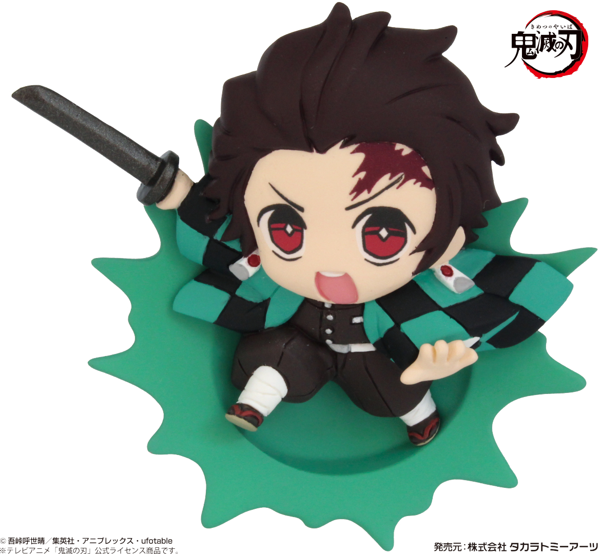 竈門炭治郎<br>(C)吾峠呼世晴／集英社・アニプレックス・ufotable<br>※テレビアニメ「鬼滅の刃」公式ライセンス商品です。