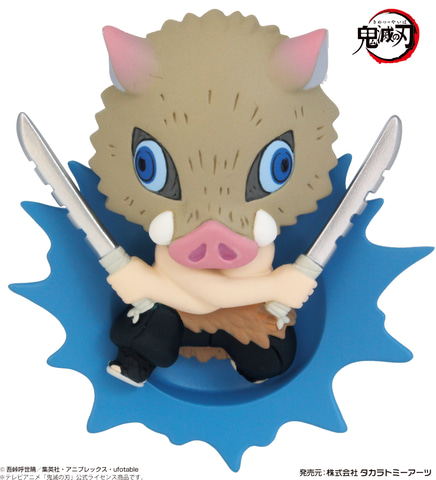 ガチャ「鬼滅の刃 レリーフフィギュアマスコット」が「ぶちマス