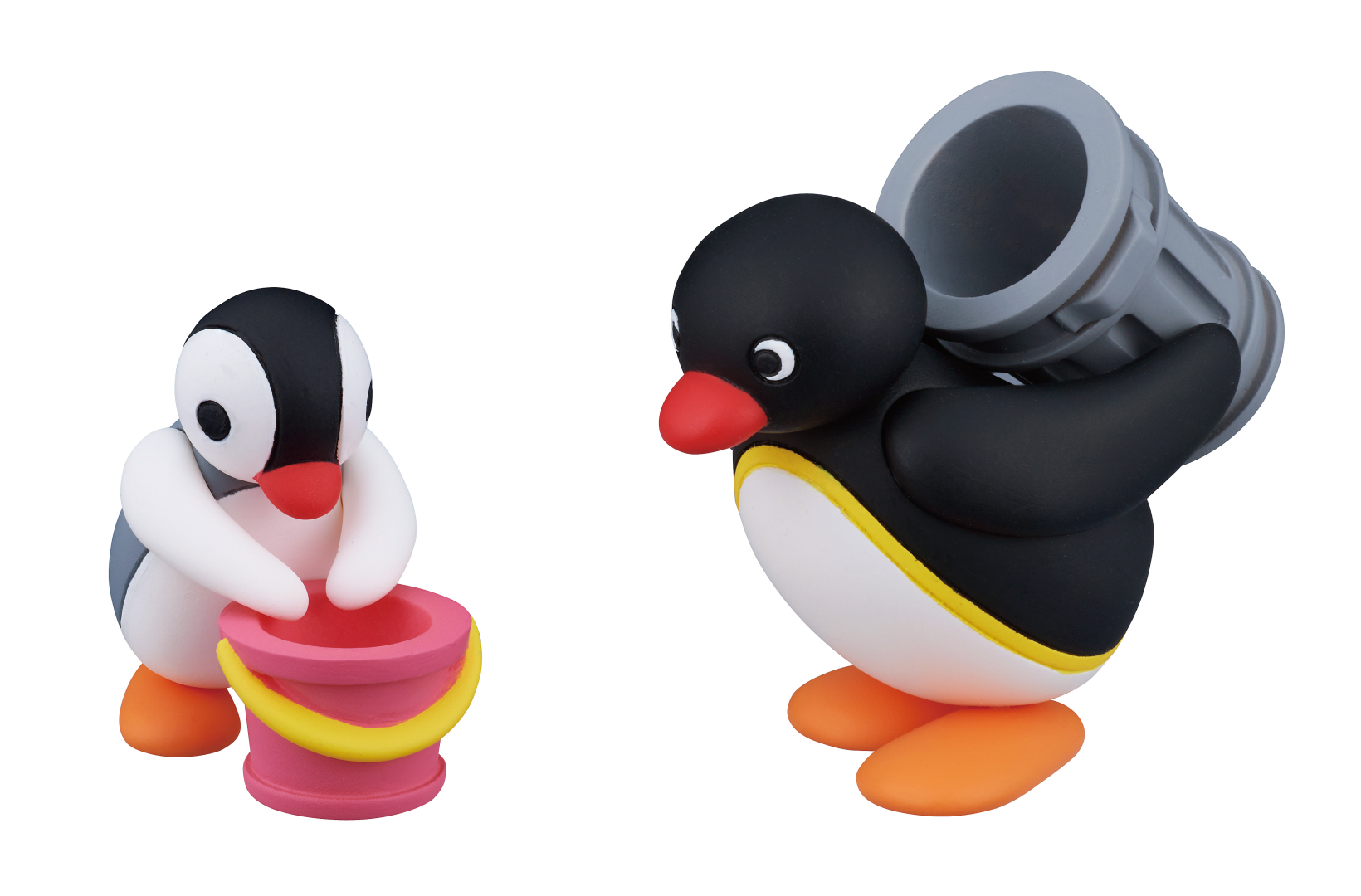 左：ピンガ（バケツつき）/右：ピングー（バケツつき）