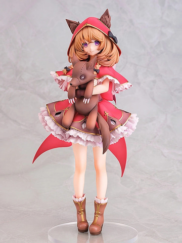 AmiAmi - おおかみずきんちゃん しゅがお氏イラスト 1/7 完成品 フィギュア GOODSMILE ONLINE SHOP&amp;Amazon.co.jp&amp;あみあみ&amp;軸中心派限定 WING(ウイング) しゅがお氏イラスト おおかみずきんちゃん 1/7 完成品フィギュア