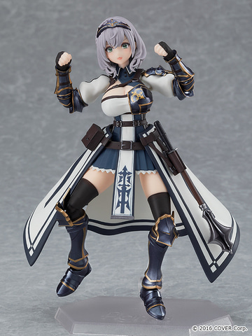 ホロライブのVTuber「白銀ノエル」が可動フィギュア化！figma