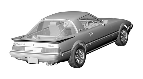 ハセガワ、「マツダ サバンナ RX-7 （SA22C） 後期型 ターボ GT