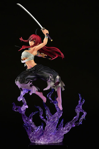 フェアリーテイル エルザ・スカーレット侍-光炎万丈-Ver.紅 オルカトイズ FAIRY TAIL エルザ・スカーレット 侍-光炎万丈-ver.紅 1/6 完成