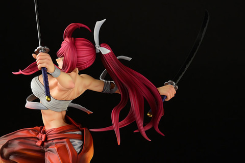 フェアリーテイル エルザ・スカーレット侍-光炎万丈-Ver.漆黒 オルカトイズ 中古】(本体A-/箱B)FAIRY TAIL エルザ・スカーレット 侍-光炎