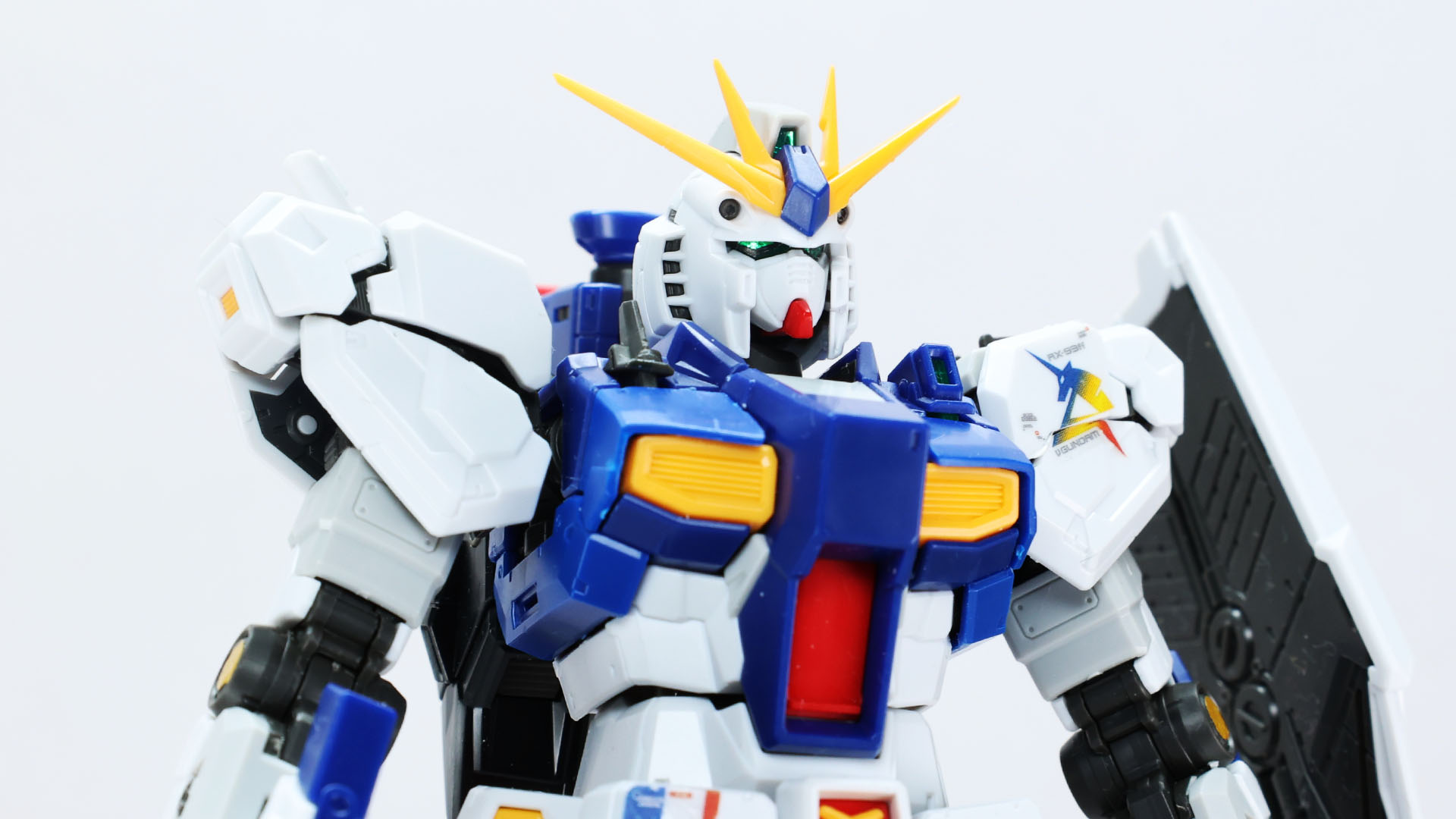 フロントアーマーのカラーリング