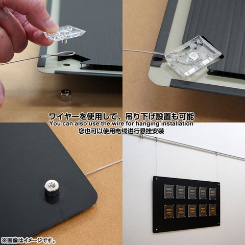 トレーディングカードの保管・ディスプレイに便利なアクリルケースが5