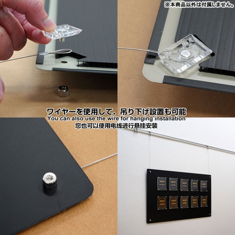 トレーディングカードの保管・ディスプレイに便利なアクリルケースが5