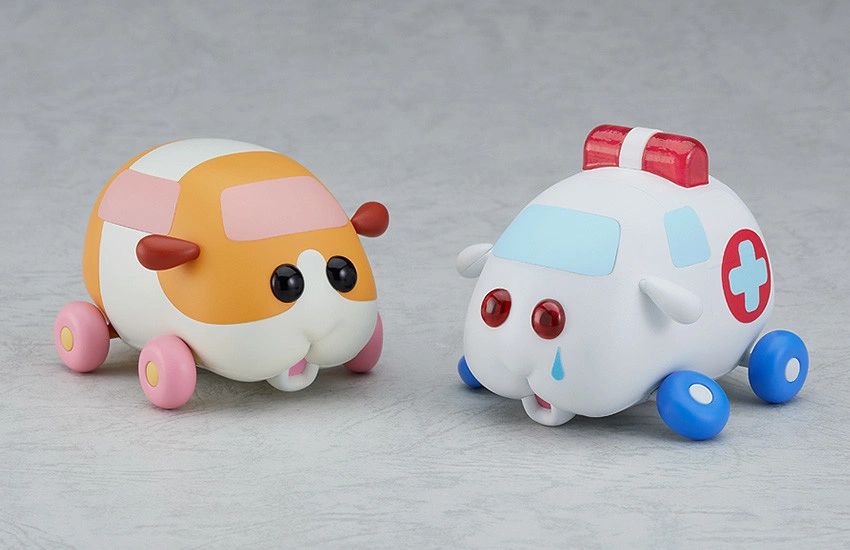 「MODEROID くみたてモルカー ポテト」（別売）とあわせて飾ろう