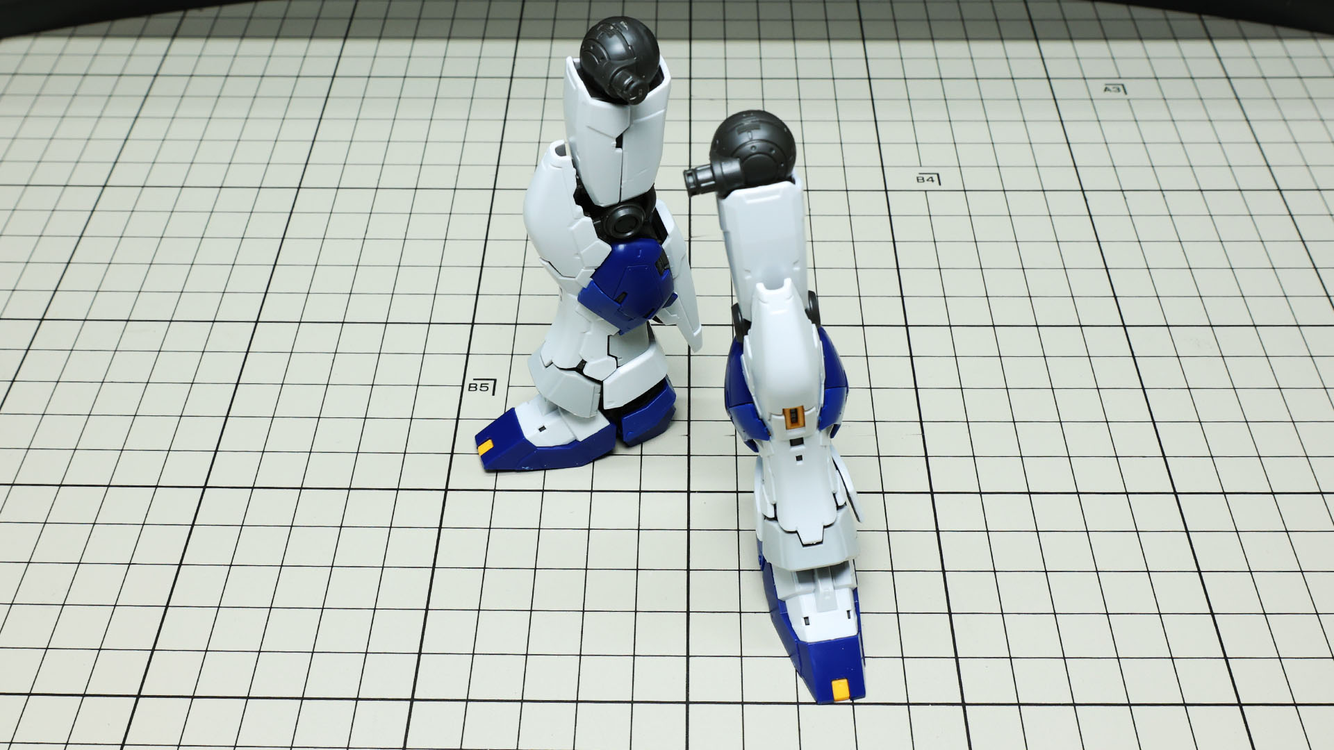 脚部完成！流れるようなシェイプが素晴らしい