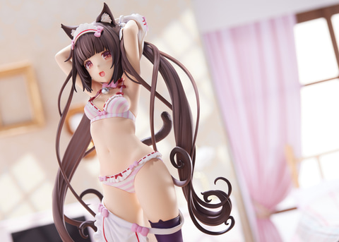 【新品未開封】ネコぱら バニラ&ショコラ 着替えのひと時 フィギュア ショコラ〜着替えのひと時〜 特設ページ