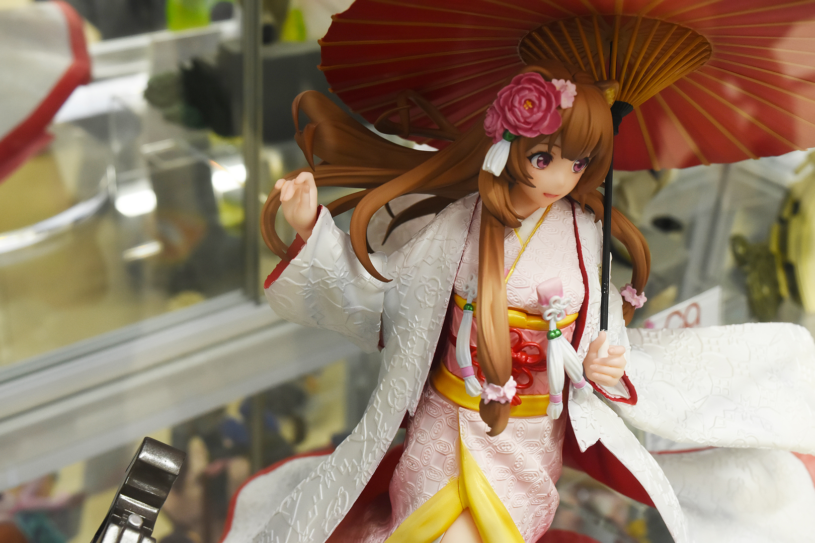 白とピンクの2つの色合いが綺麗に混ざり合っている