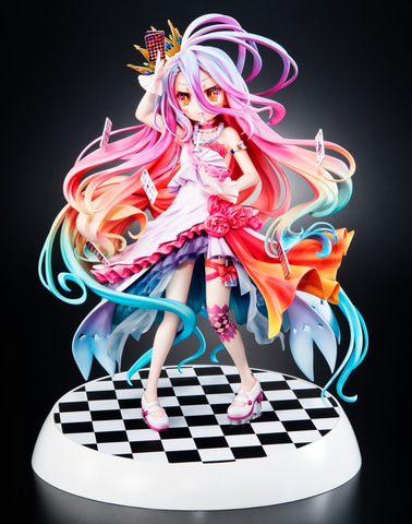 ノーゲーム・ノーライフ」10周年記念してドレス姿の「白」が