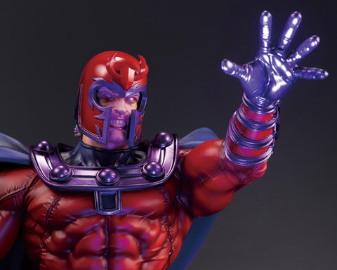全高48cm！ 「X-MEN」より磁界王「マグニートー」のスタチューが