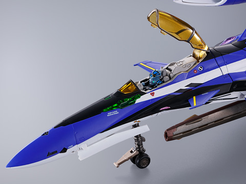 映画「劇場版マクロスΔ 絶対LIVE!!!!!!」よりマックスのYF-29