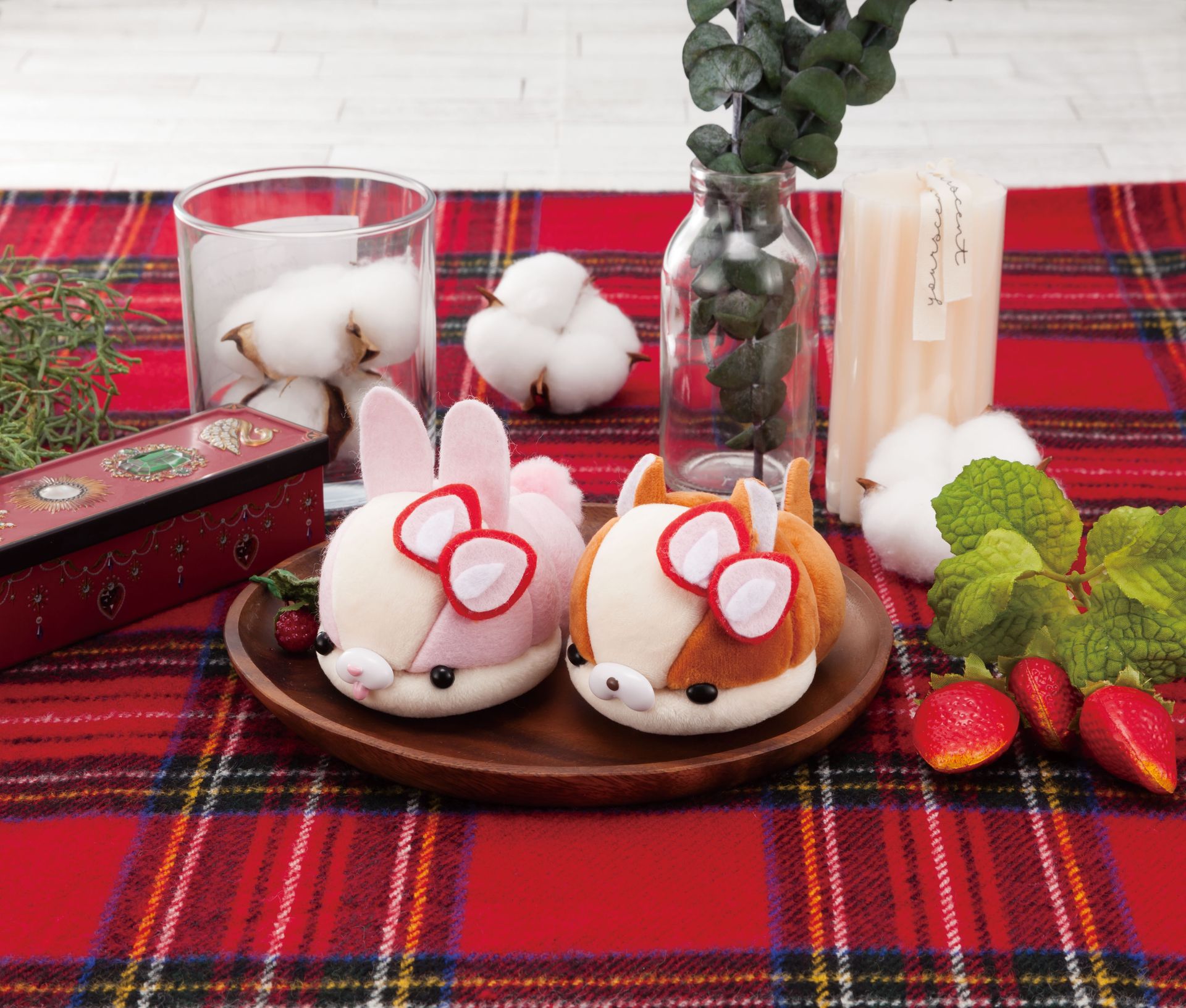 様々な布を使ってアレンジ