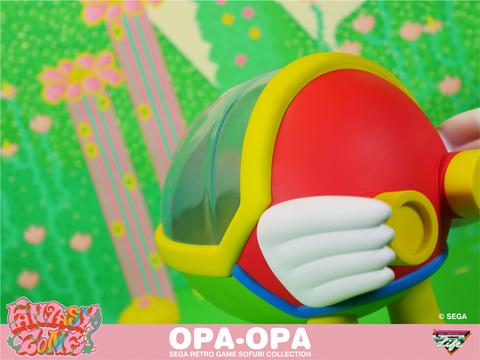 ファンタジーゾーン」の主人公「オパオパ」がソフビフィギュアで登場