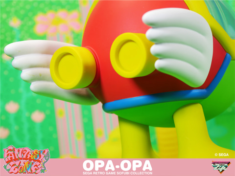 ファンタジーゾーン」の主人公「オパオパ」がソフビフィギュアで登場