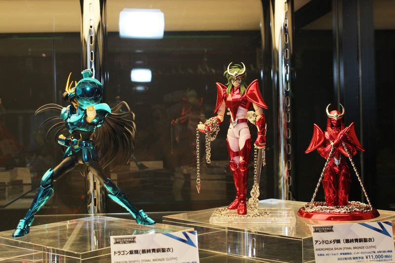 魂ネイションズ東京では、発売されたばかりのドラゴン紫龍とともに展示されていた
