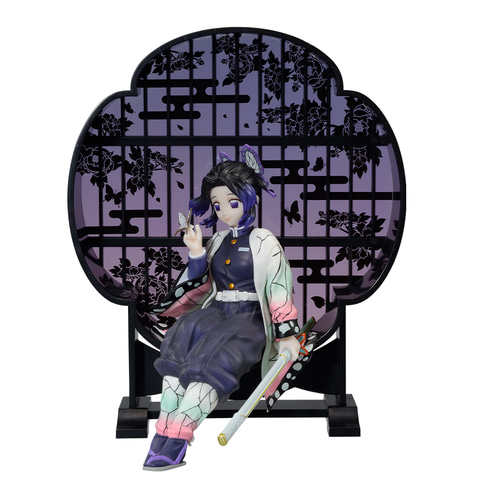 鬼滅の刃　1番くじ　製造ミス　髪のウェーブ違い　レア品 Demon Slayer: Kimetsu no Yaiba Deformed Sticker Wafer 12th