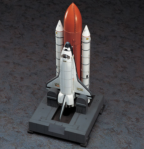 ハセガワ、プラモデル「スペースシャトル オービター w/ ブースター