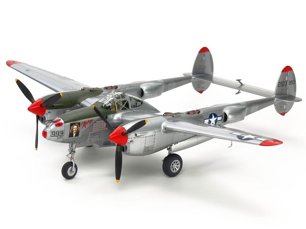 「1/48 ロッキード P-38J ライトニング」、7月発売予定