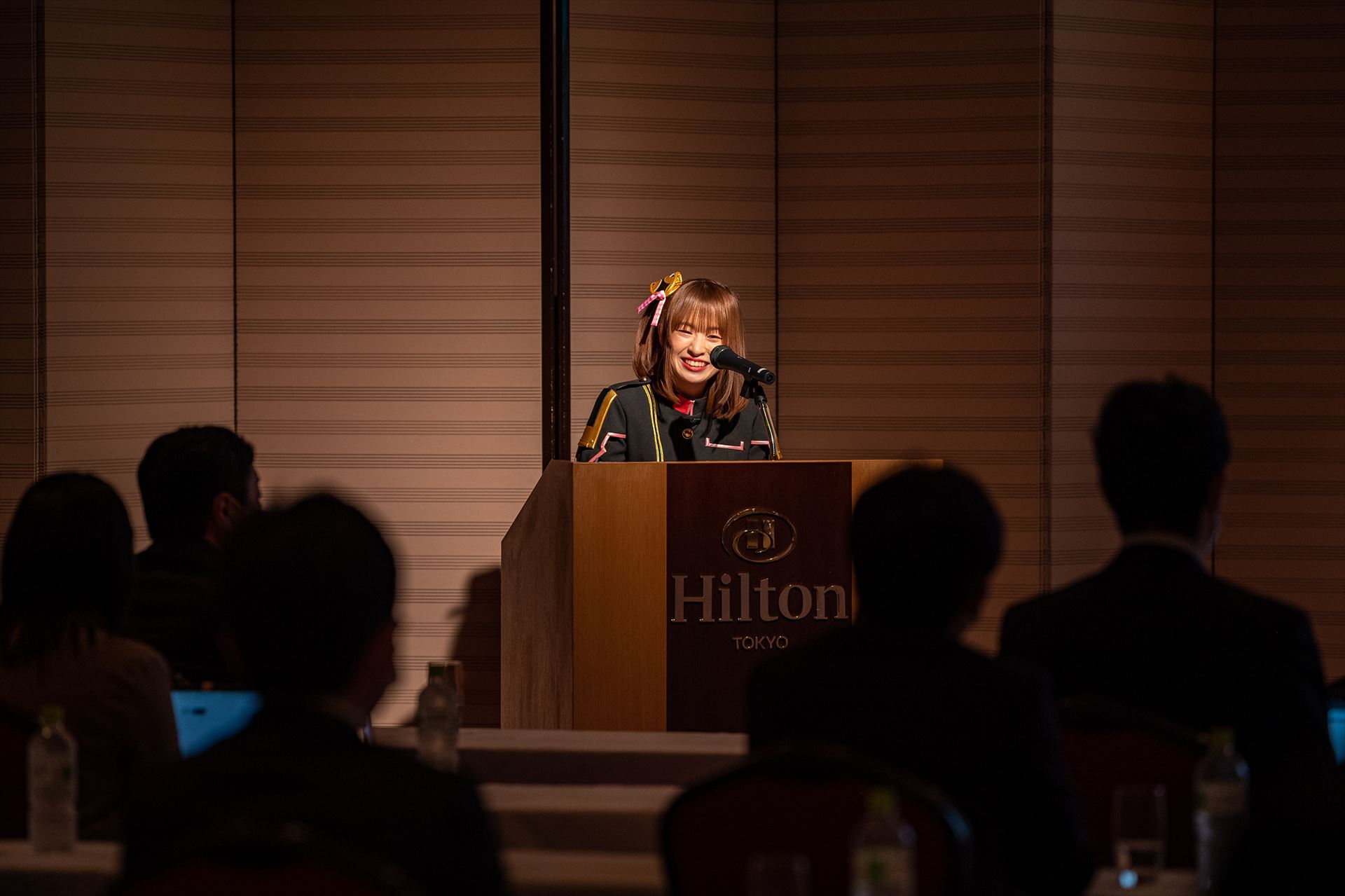 司会を務めた声優の星谷美緒さん