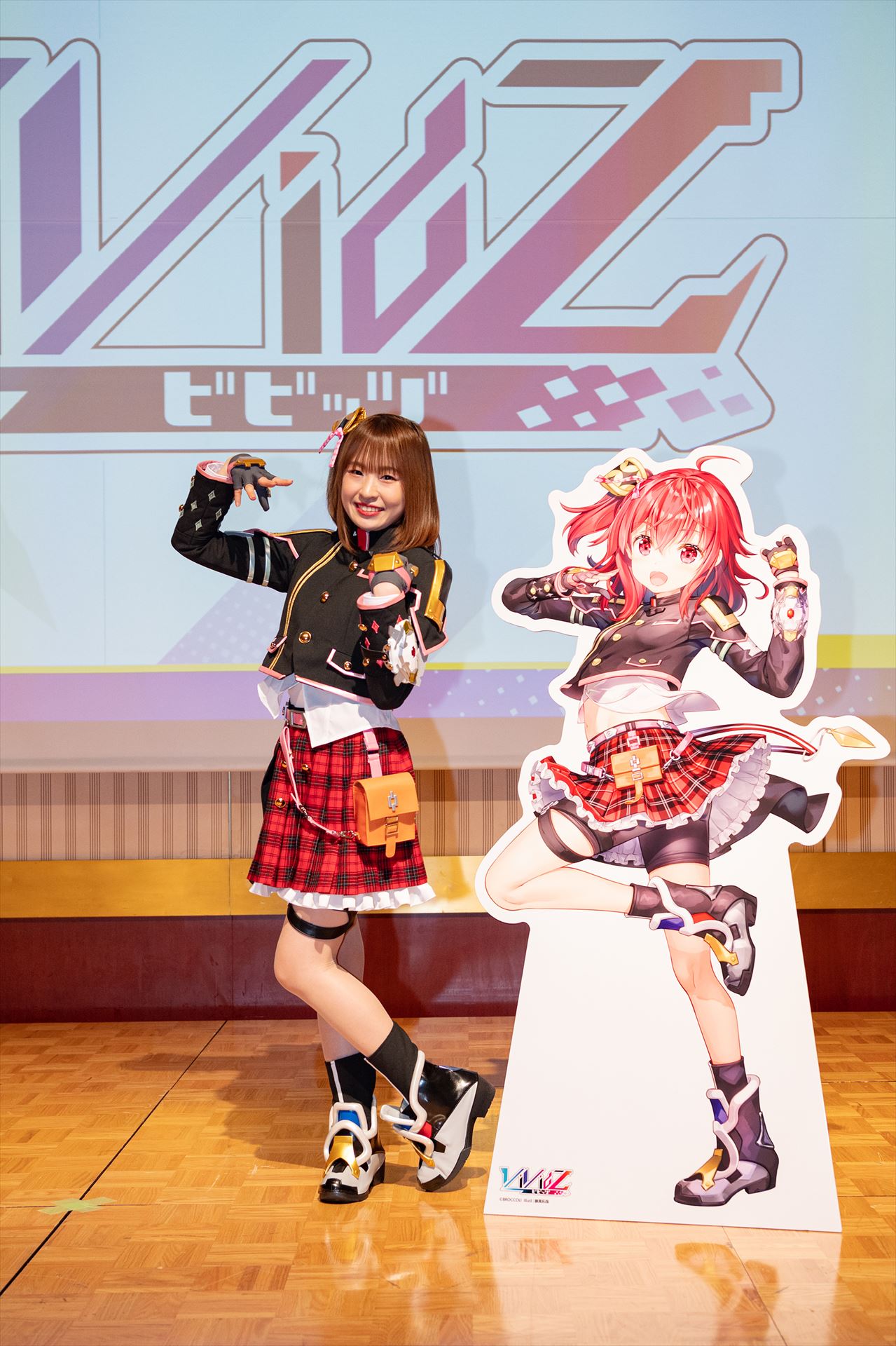 星谷美緒さんは、最上 キョウカと同じ衣装で登場した