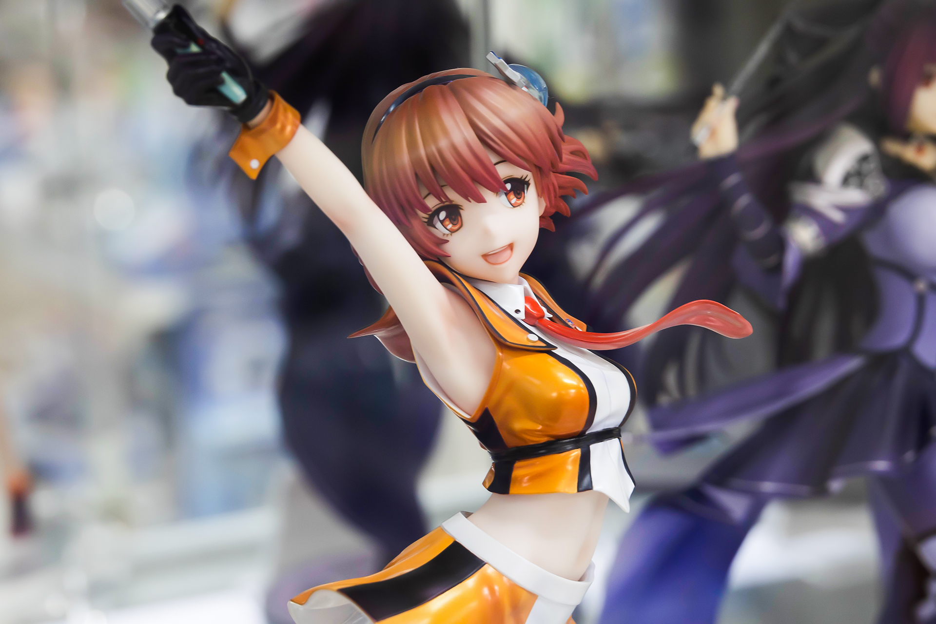 アイドルらしい元気の良さが、思いっきり出ている感じだ。