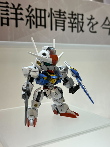 静岡ホビーショー】「ガンダム 水星の魔女」より主役機がSD化！「SD