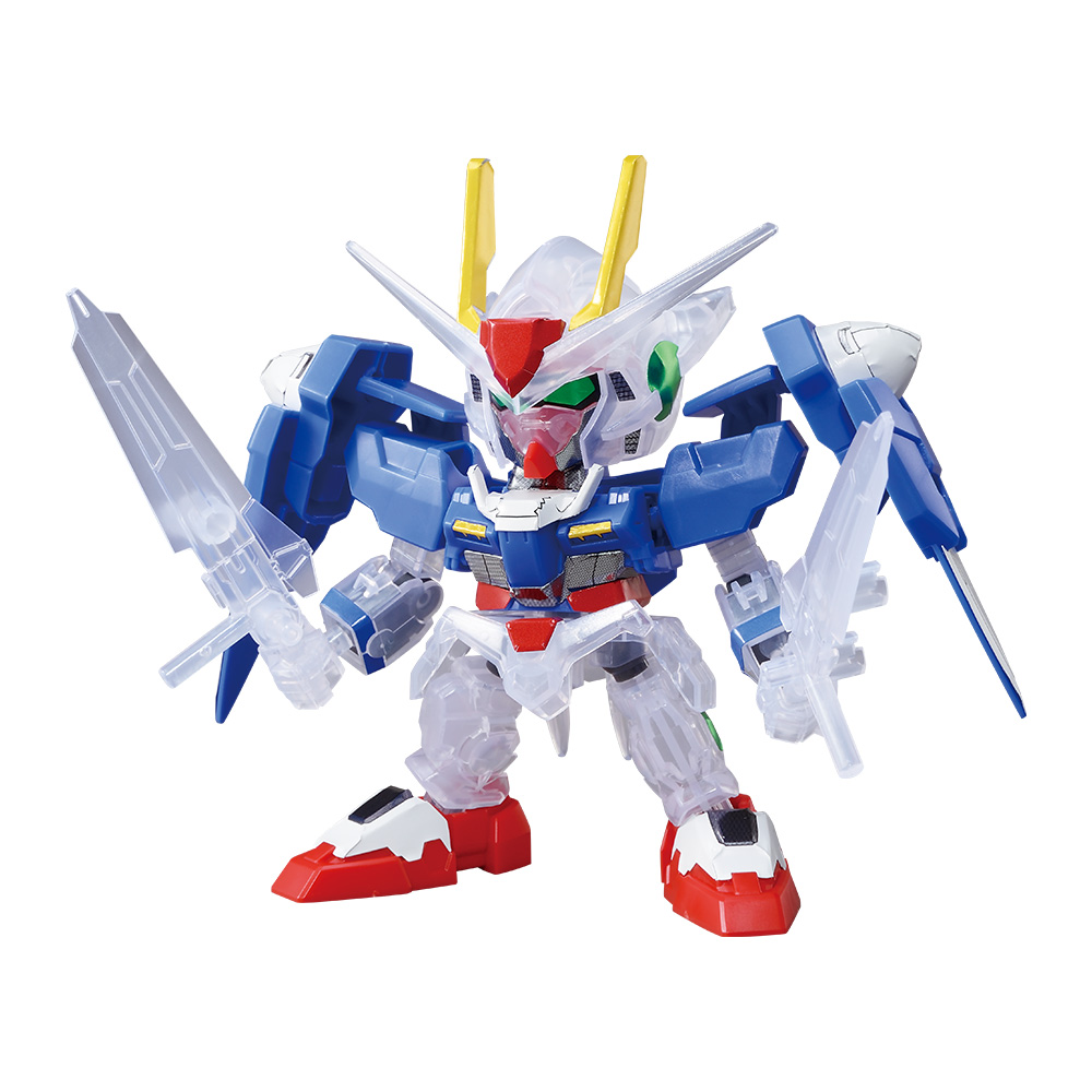 E賞 SDガンダム EXスタンダード ダブルオーガンダム ソリッドクリア