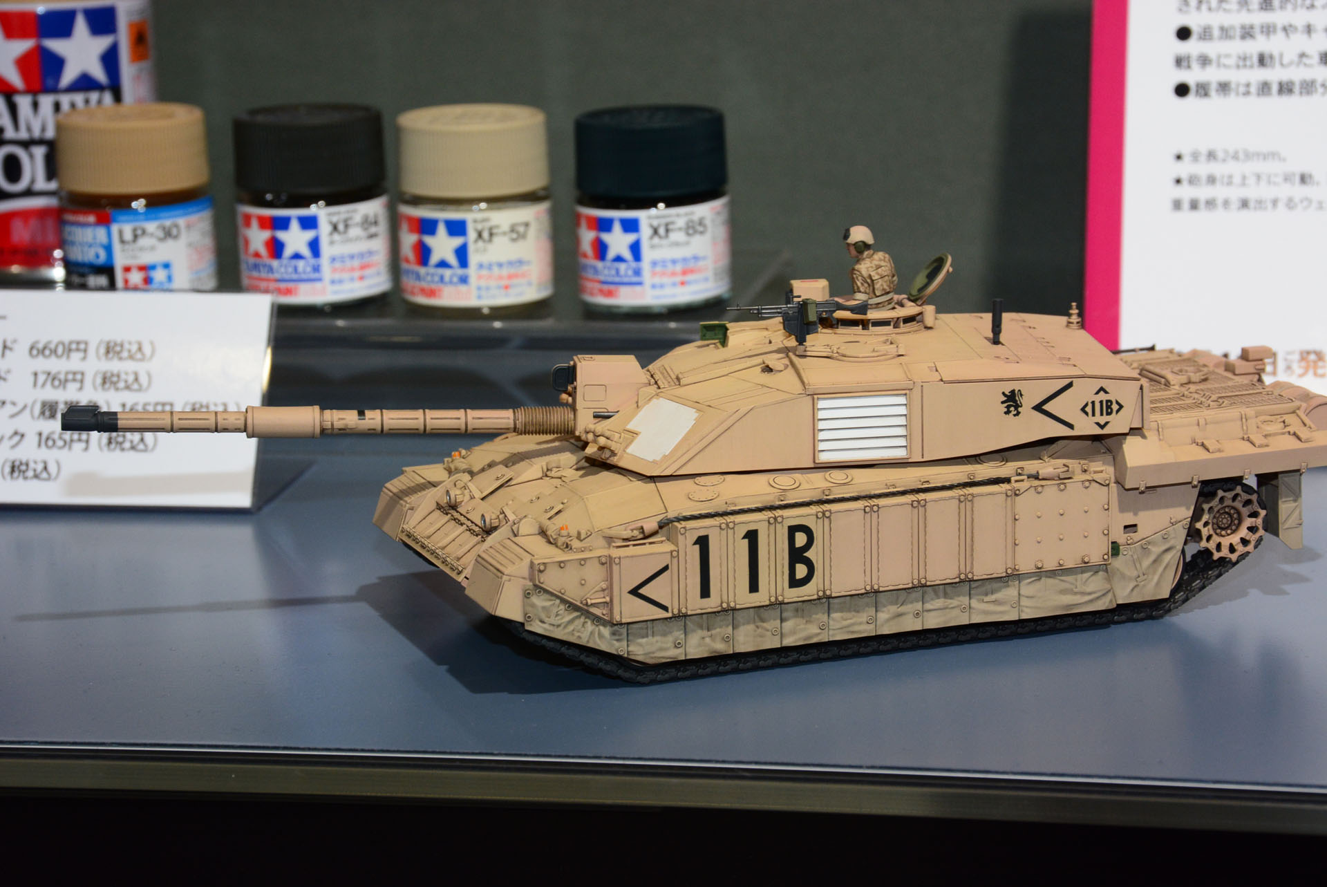 しっかり細かく塗装すればさらにリアルに仕上げられる。初心者のみならず、上級者にも楽しいキットだ