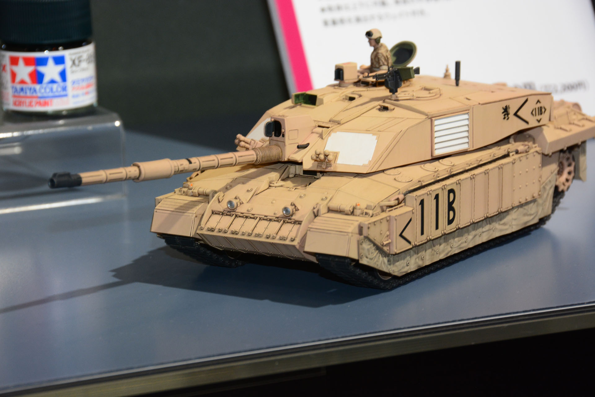 しっかり細かく塗装すればさらにリアルに仕上げられる。初心者のみならず、上級者にも楽しいキットだ